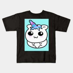 Celeste Dissociated Unicornia Ball; Aqua Unicorn; From: Unicornia Ball Collection Kids T-Shirt